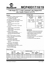 DataSheet MCP40D17-103 pdf